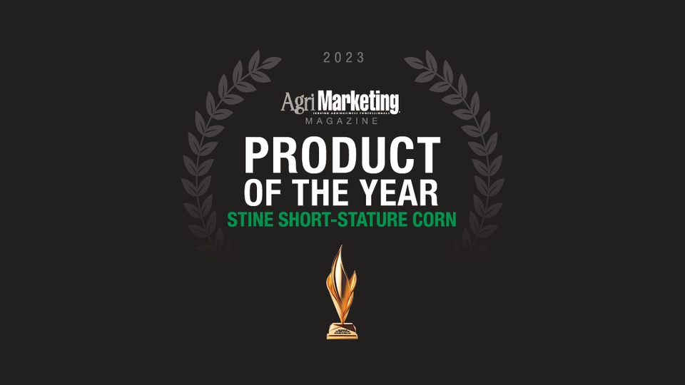 Stine® short-stature corn: Innovative, industry-leading and now award-winning!
