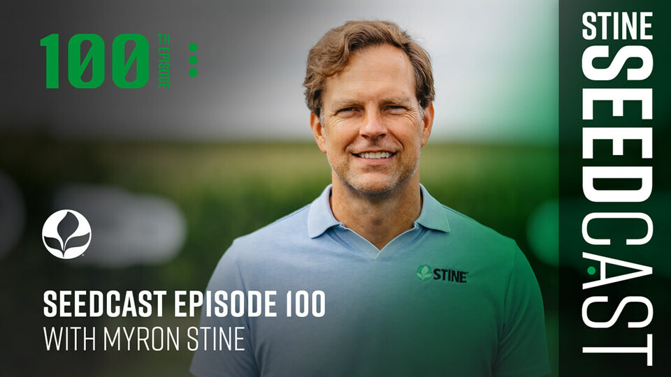 Celebrating 100 episodes of the “Stine Seedcast”